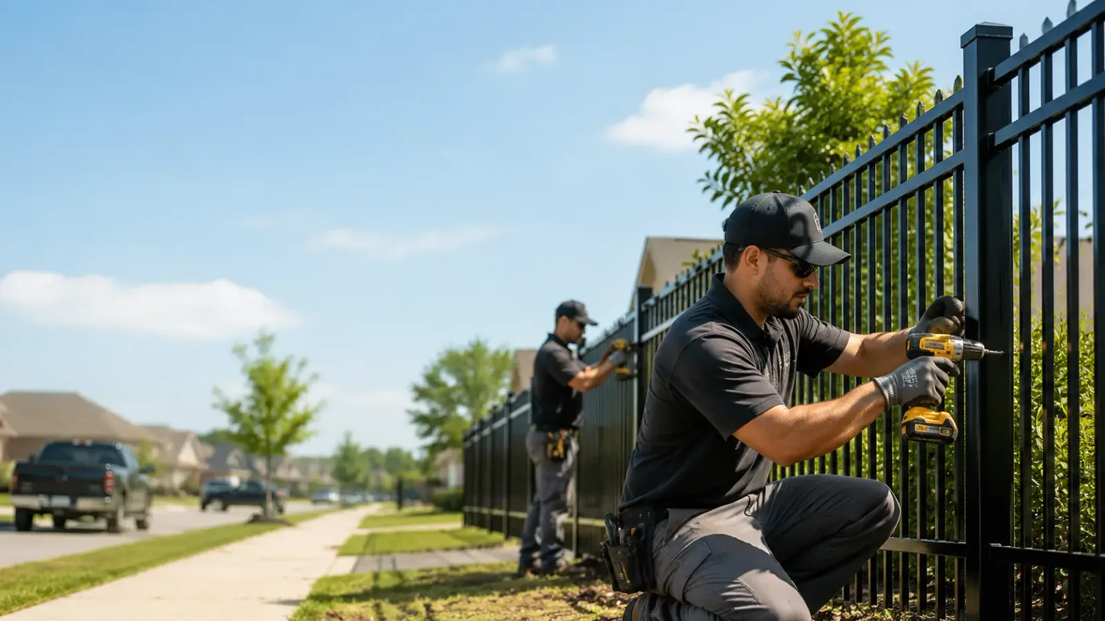 Metal Fence Installation in West Baldwin, ME
